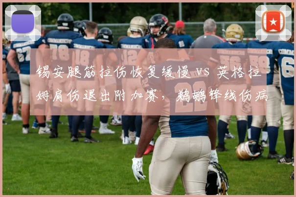 锡安腿筋拉伤恢复缓慢 vs 英格拉姆肩伤退出附加赛，鹈鹕锋线伤病魔咒对比